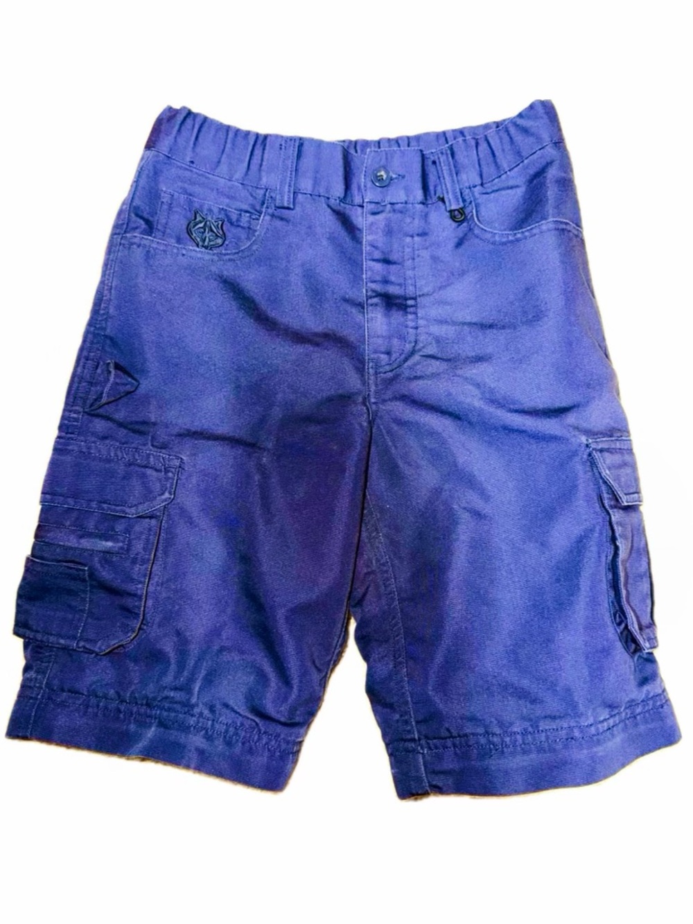 Boy Scout shorts cargo style Kids Navy Blue size 8 youth Scouting of America